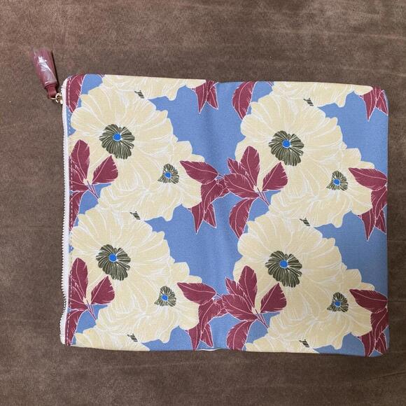 RACHEL PALLY cream floral fold over clutch bag - Picture 2 of 6